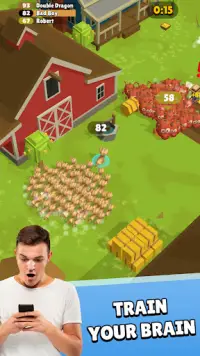 Farm Animals Escape .io - Relaxing with cute pets Screen Shot 1