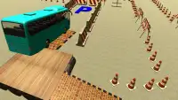مدرب العاب حافلات:  موقف سيارات 3D Screen Shot 4