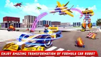 Flying Formula Car Robot Game Screen Shot 5