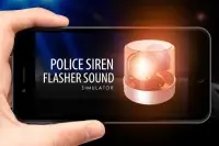 Polis siren bunyi flasher Screen Shot 1