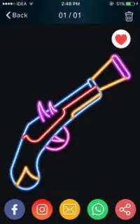 How to Draw Glow Weapon Screen Shot 7