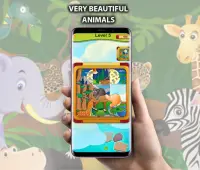 Jigsaw Puzzle Animals: Cartoon Puzzles for Kids Screen Shot 3