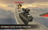 Невозможные треки: Вождение воинских танков Screen Shot 7