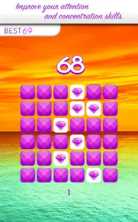 Memory game : Brain teasers for adults : Jewels #2 Screen Shot 13