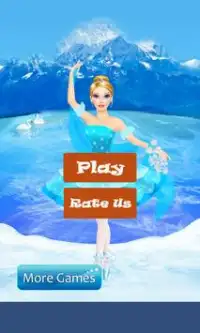 Frost Ballerina Salon & Dress Up Games For Girls Screen Shot 0