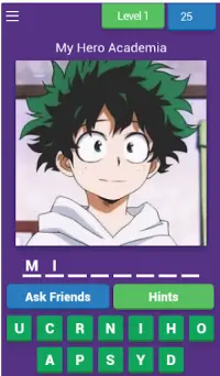 Guess My Hero Academia Character Screen Shot 0