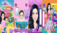 Salon Babysitter gadis game Screen Shot 8