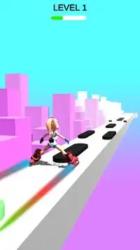 Skate Roller Run 3D Screen Shot 4