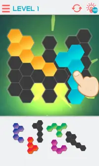 Hexagon Graph: Geometry Puzzle Screen Shot 5