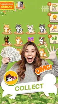 Puppy Town - Merge & Win Screen Shot 2