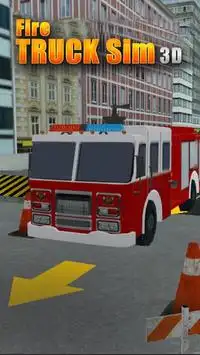 Fire Truck Sim 3D Screen Shot 8