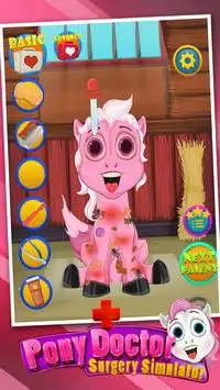 Pony Dr Surgery Simulator Game Screen Shot 2