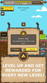 Fantasy Idle Castle - Clicker Mining Builder! Screen Shot 21