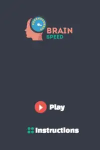 Brain Speed - Test your IQ Screen Shot 1