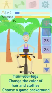 Muscle clicker: Gym game Screen Shot 1