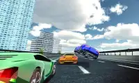 Airborne Car Racing Screen Shot 0