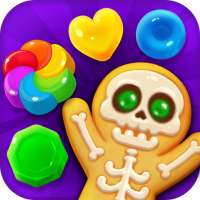 Spooky Cookie Party : Sweet Blast Puzzle Games