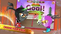 Bobbing Ninja Head Soccer 2 Screen Shot 0