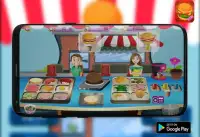 Simulation : Burger Shop Screen Shot 1