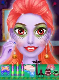 Halloween Witch Girl Makeover Screen Shot 2