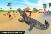 Angry Crocodile Family Simulator: Crocodile Attack Screen Shot 0