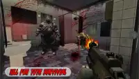 Frontier Blood Zombies Combat Screen Shot 1