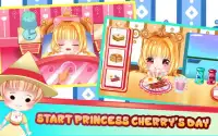 Makeover dan Mengurus Princess Cherry: Pesta Dansa Screen Shot 0