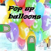 Pop up Balloons