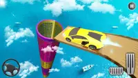 कार गेम्स - मेगा रैंप कार स्टंट और रेसिंग Screen Shot 2