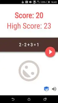 123 - The simple math game Screen Shot 0