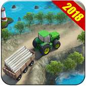 Real Tractor Cargo Offroad Thresher Farming Sim