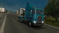 Kamyon Simülasyonu - Gerçek Trafik Modu Screen Shot 1