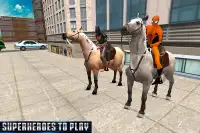 Police Horse Chase: Superhero Screen Shot 11