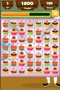 Match Cupcake Screen Shot 2