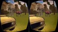 VR 4x4 Driving Wild Animal Safari Park Tour 3D Screen Shot 0