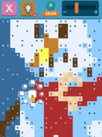 Pixel Link: un relajante juego de rompecabezas Screen Shot 7
