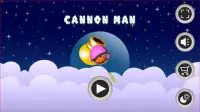 Mr. Cannon Man : Tembak kedalam lubang meriam Screen Shot 1