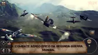 Aviões da 2 Guerra Mundial: Jogo de Combate Aéreo Screen Shot 1