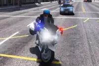 Real City Police  Motobike Race Simulator 2019 3D Screen Shot 3