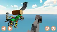 Bike Stunt race offline riding game Screen Shot 5