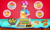 インドのストリートフードシェフ：レストラン料理ゲーム Screen Shot 0