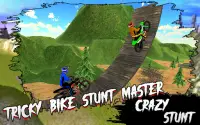 Tricky Bike Stunt Master - Crazy Stunt Adventure Screen Shot 9