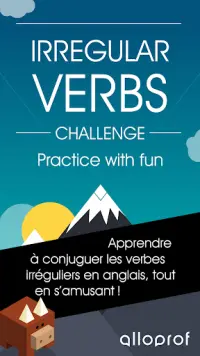 Irregular Verbs Challenge Screen Shot 0