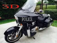 Police Moto Driver 3D Screen Shot 1