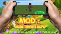 Mod : More Turrets MCPE Screen Shot 0