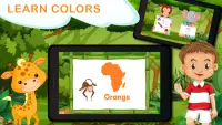 Kids ABC 123 Safari Screen Shot 1