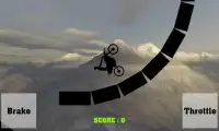 スタント自転車レースゲーム Screen Shot 0