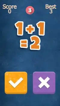 Math Challenge - Brain trainer Screen Shot 1
