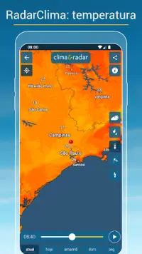 Clima&Radar: Previsão do tempo Screen Shot 3