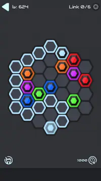 Hexa Star Link - Puzzle Game Screen Shot 2
